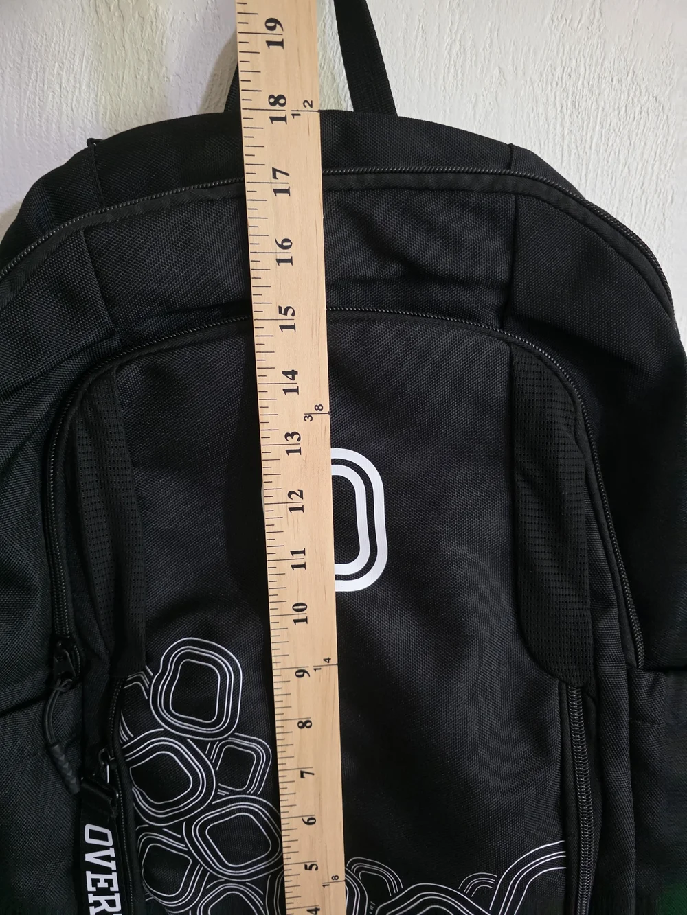NWOT Overtime Elite B2S Black Backpack 40L Stacked O's Outline Gym School